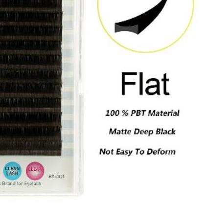 YELIX DIAMOND MATTE BLACK FLAT EYELASH