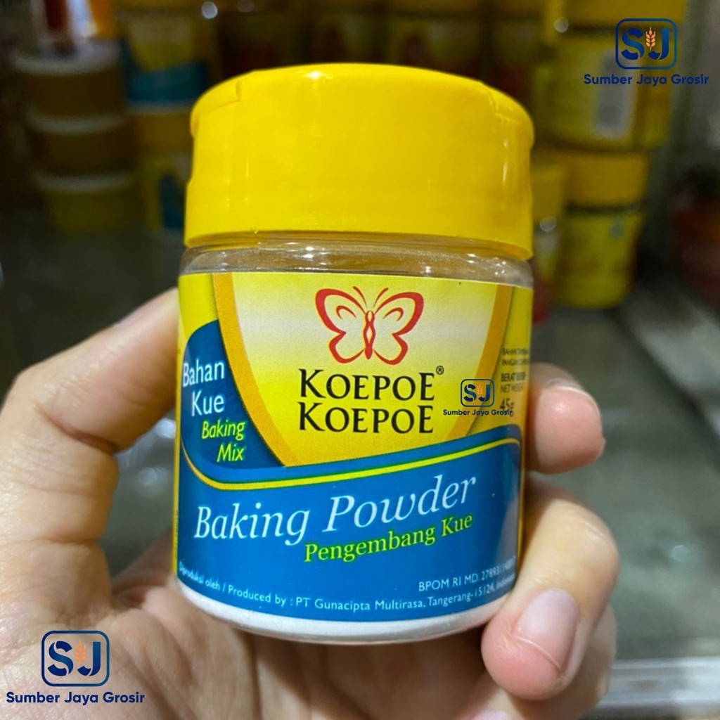 

KOEPOE-KOEPOE BAKING POWDER 45 GRAM