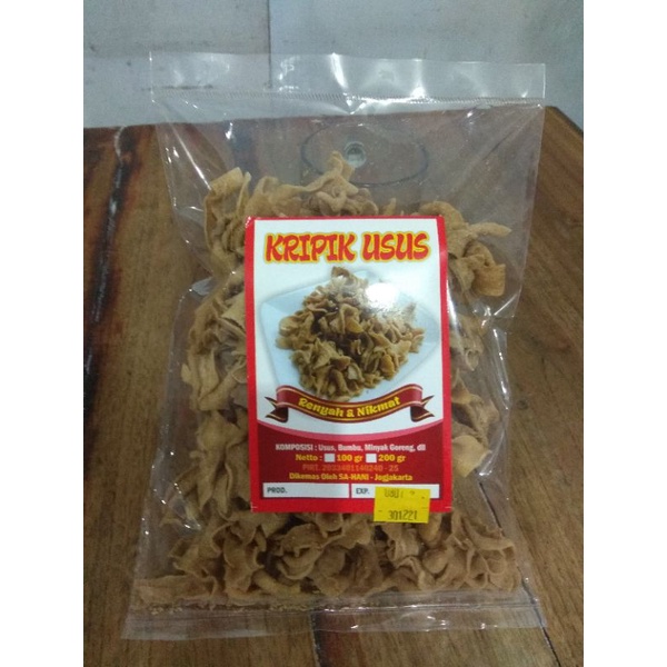 

kripik usus ayam premium