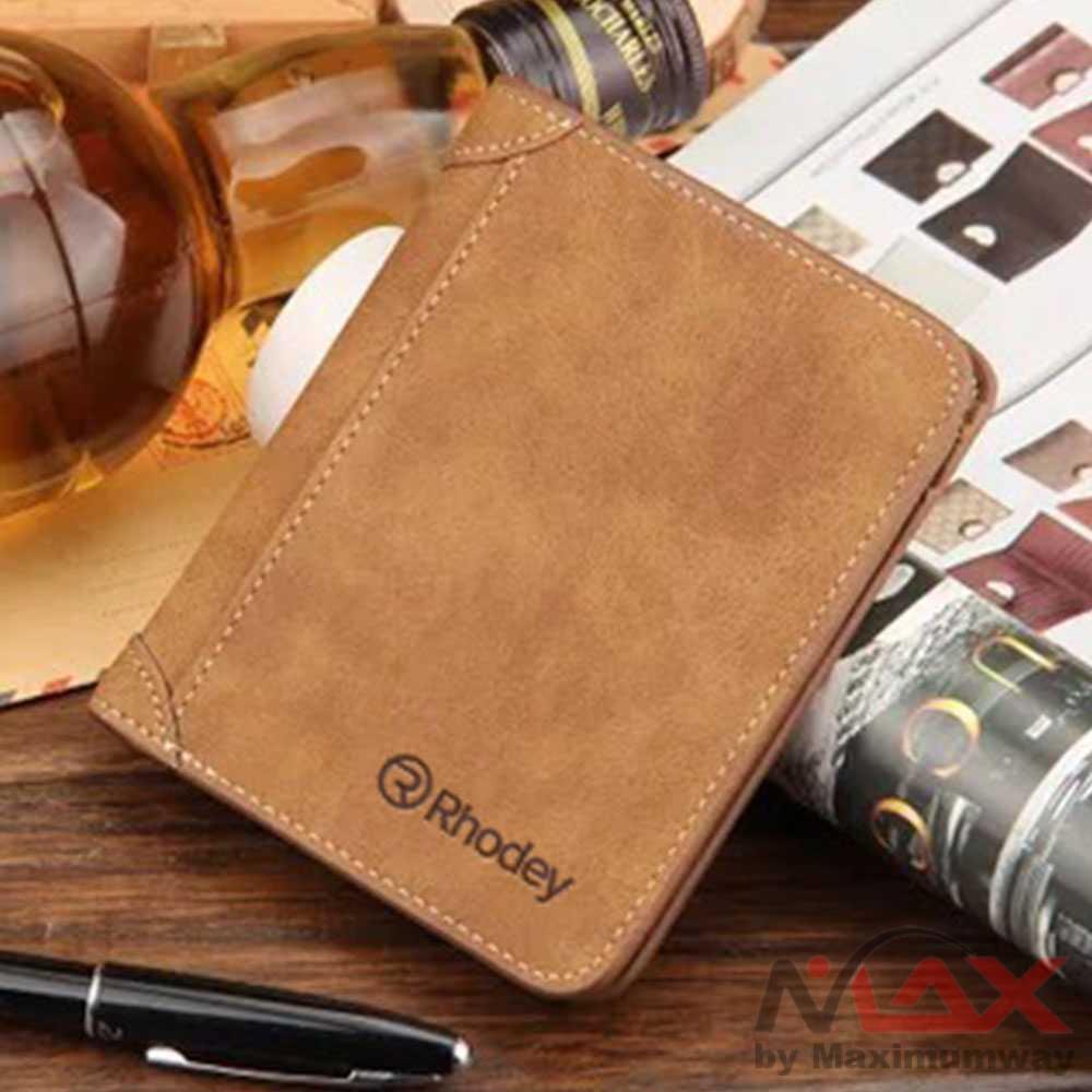 Rhodey 100% ORIGINAL authentic Dompet Pria import Kulit Sapi Asli Tempat Kartu keren exclusive