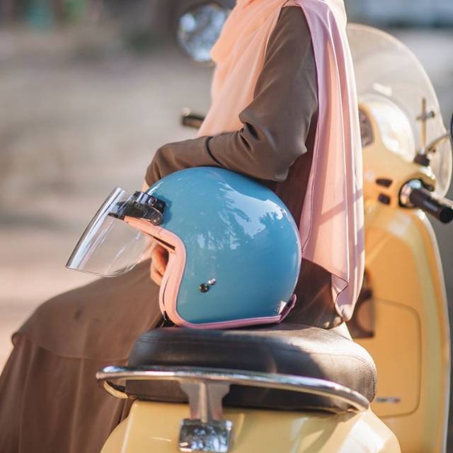 HELM CANTIK HELM WANITA