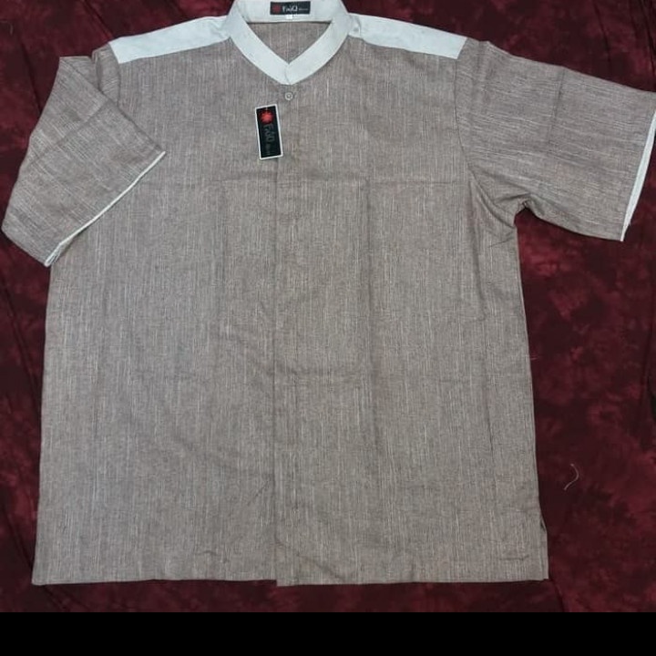 Baju Koko Pria Faiq Big Size