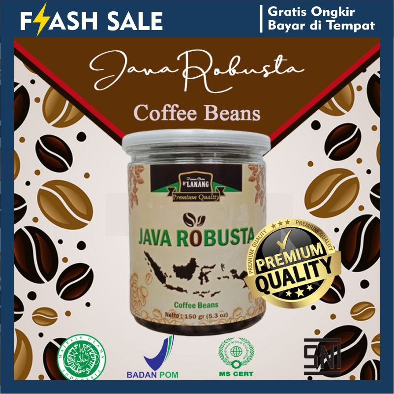 

DAVEGA - Kopi De Lanang Roasted Coffee Biji Kopi Asli