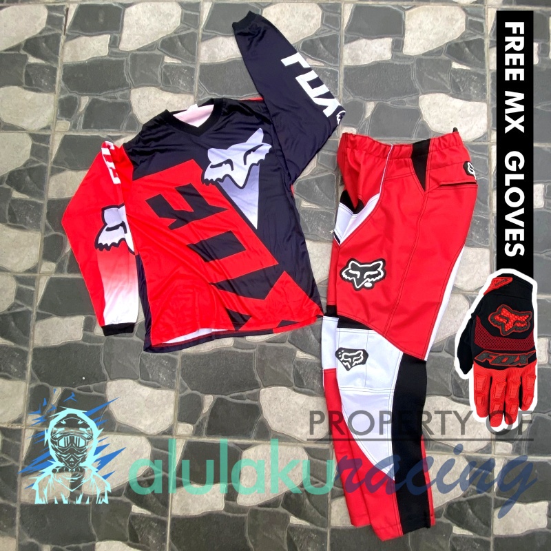 Jersey &amp; Celana MX Trail Motocross - Paket Bundling FOCT1310-F43