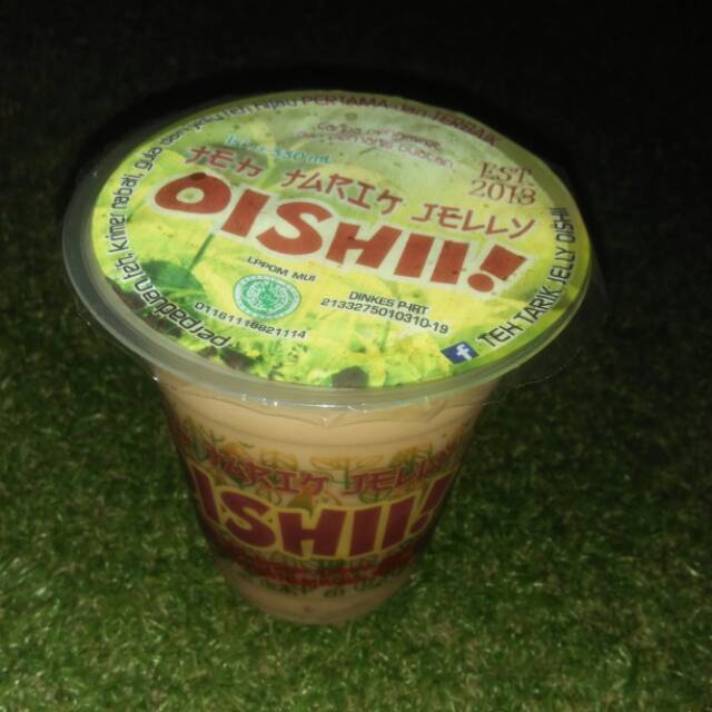 

Teh tarik jelly oishii