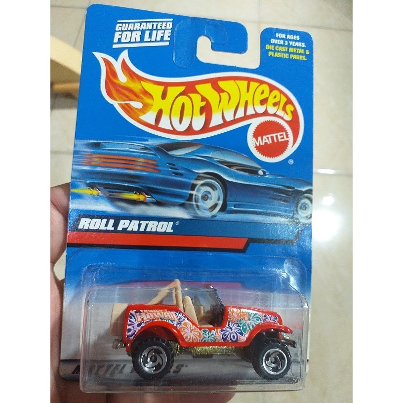 HOT WHEELS ROLL PATROL MERAH NOT MINT