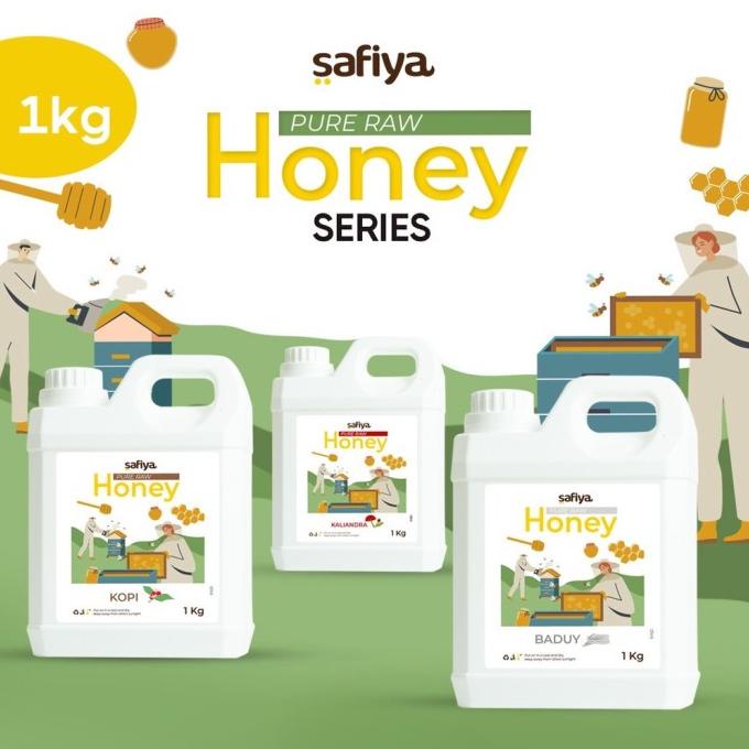 

Madu Murni 1 Kg Series Raw Honey Madu Asli Authentic Safiya Food