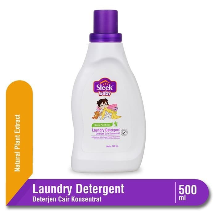 SLEEK BABY LAUNDRY DETERGENT BOTOL 500ML