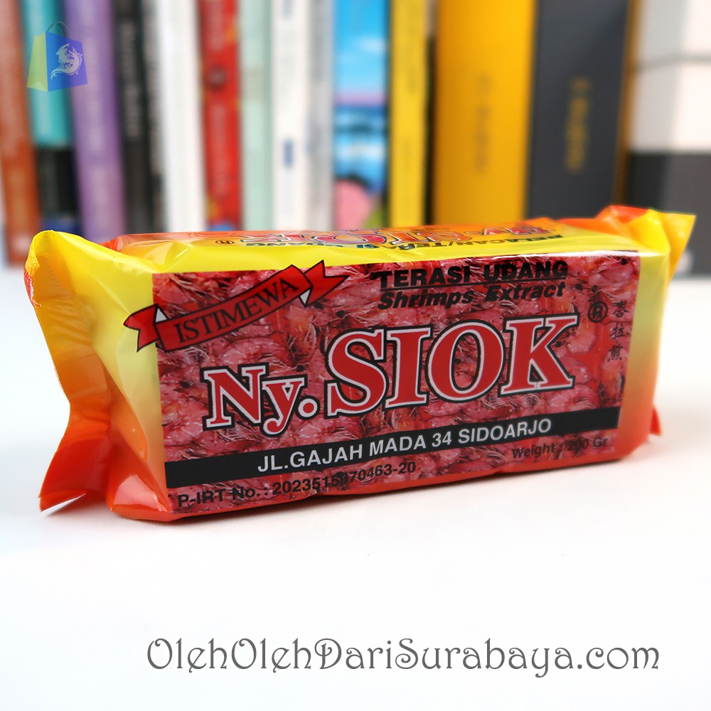 

Terasi Udang Mentah / Belacan 200gr NYONYA SIOK