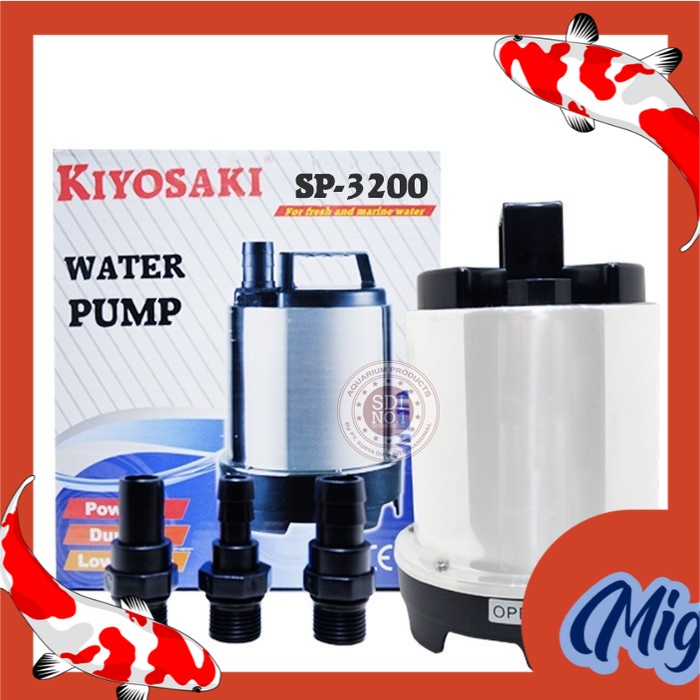 aquarium pompa celup water pump KIYOSAKI SP 3200