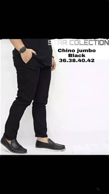 Celana Chino Pria Super Jumbo Big Size Premium 36 / 42