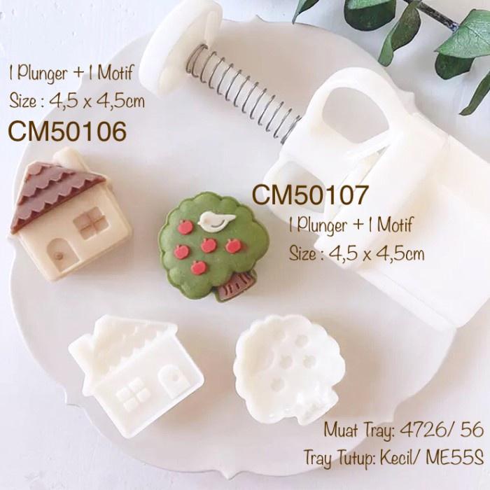 

CM50106 Cetakan Rumah/ CM50107 Pohon | Nastar | Mooncake 50g best seller