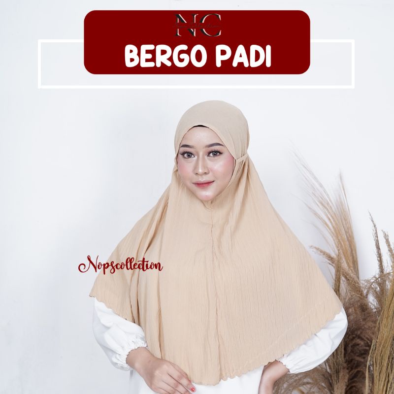 NC - Bergo Plisket Padi/Bergo Plisket Lidi/Bergo Instan