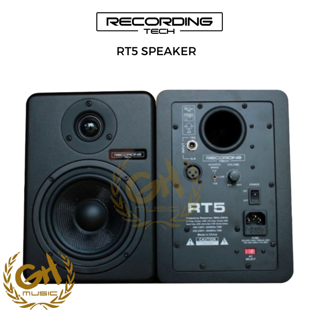 RECORDING TECH RT5 FLAT STUDIO MONITOR SPEAKER