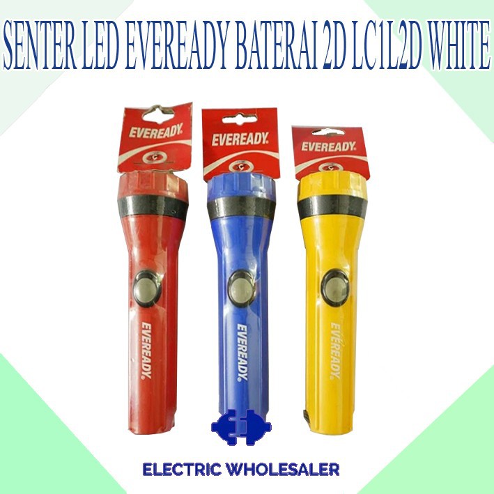 SENTER LED EVEREADY BATERAI 2D LC1L2D WHITE