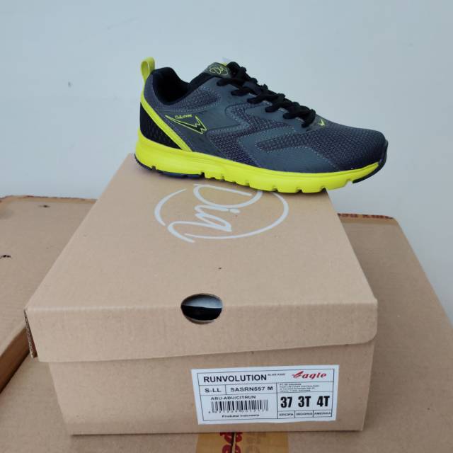  Sepatu  running  Eagle  Runvolution Shopee  Indonesia