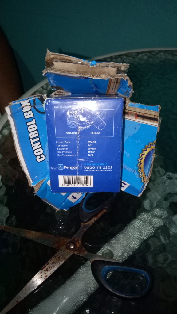 Pelampung Toren Otomatis Penguin Otovalv Vertical Uk 1/2/ 3/4 (ovv-50/ovv-75)