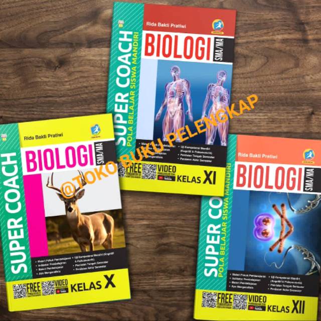 

BUKU BIOLOGI SMA / ( SEPAKET )SUPER COACH BIOLOGI SMA MA KELAS X XI XII KURIKULUM 2013 REVISI