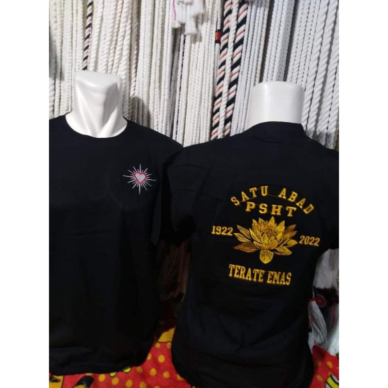 kaos bordir satu abad,kaos psht bordir satu abad