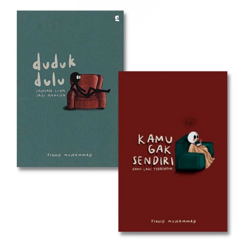 AG - Buku DUDUK DULU, KAMU GAK SENDIRI [Original]