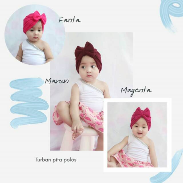 

TURBAN SERI PITA POLOS