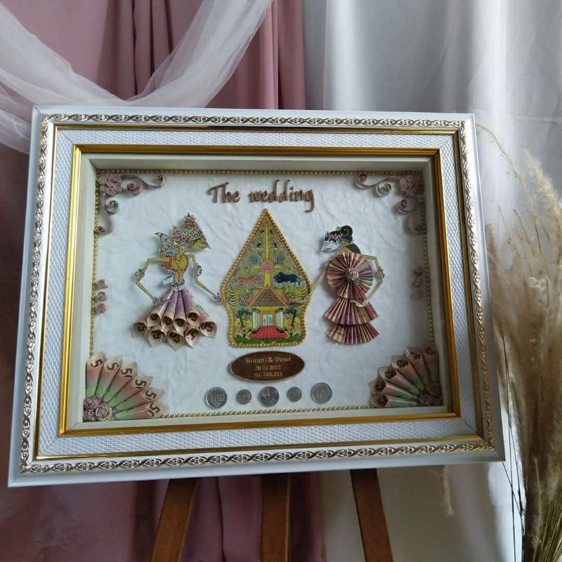 MAHAR WAYANG l FRAME MAHAR WAYANG l MAHAR WAYANG UNIK