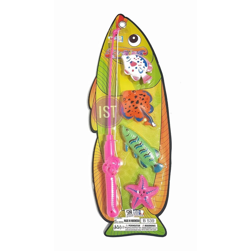 MWN.TOYS Pancingan Fishing Game 4 ikan No.B539