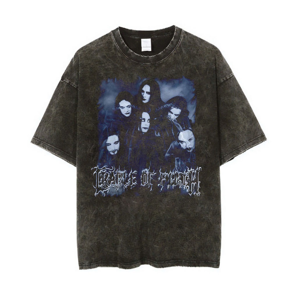 Cradle of Filth Vintage Style Washed T-Shirt