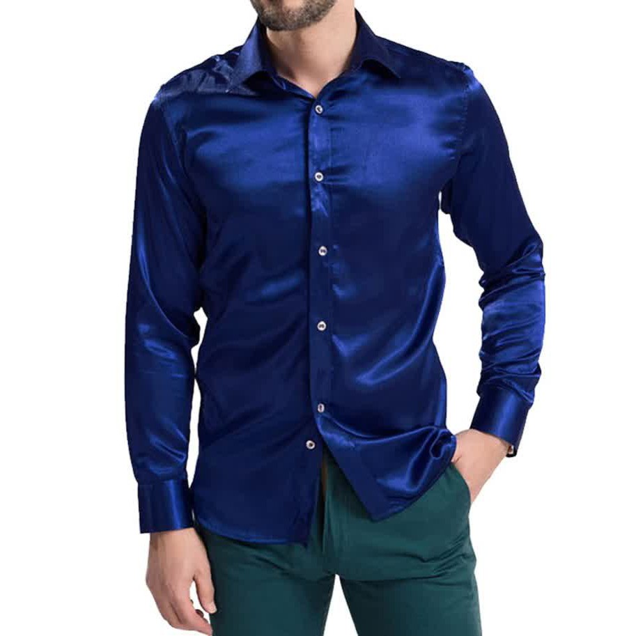 KEMEJA SATIN PRIA SATIN