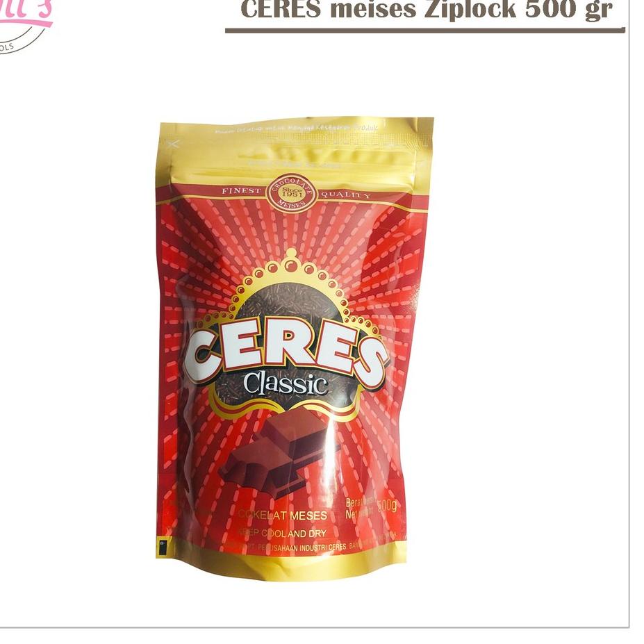 

45G✽ Meises CERES 500 gr Ziplock / Meses / Coklat Butir Koleksi Terbaru