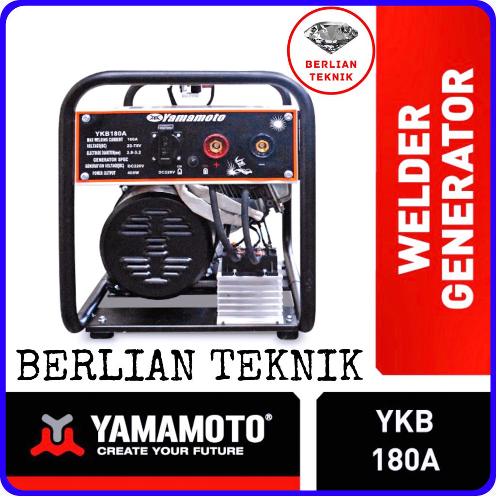 Mesin Las Bensin Welder Generator Gasoline Yamamoto YKB 180 A