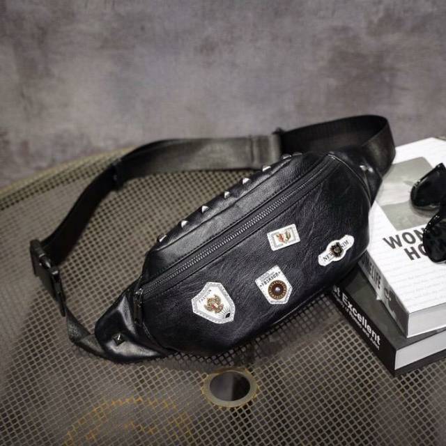 ROXY Tas Selempang Kulit Bahu Pria Waistbag Slingbag