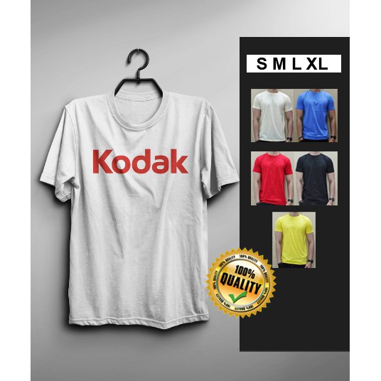 Kodak Kaos Murah distro grosir berkualitas Sablon polyflex