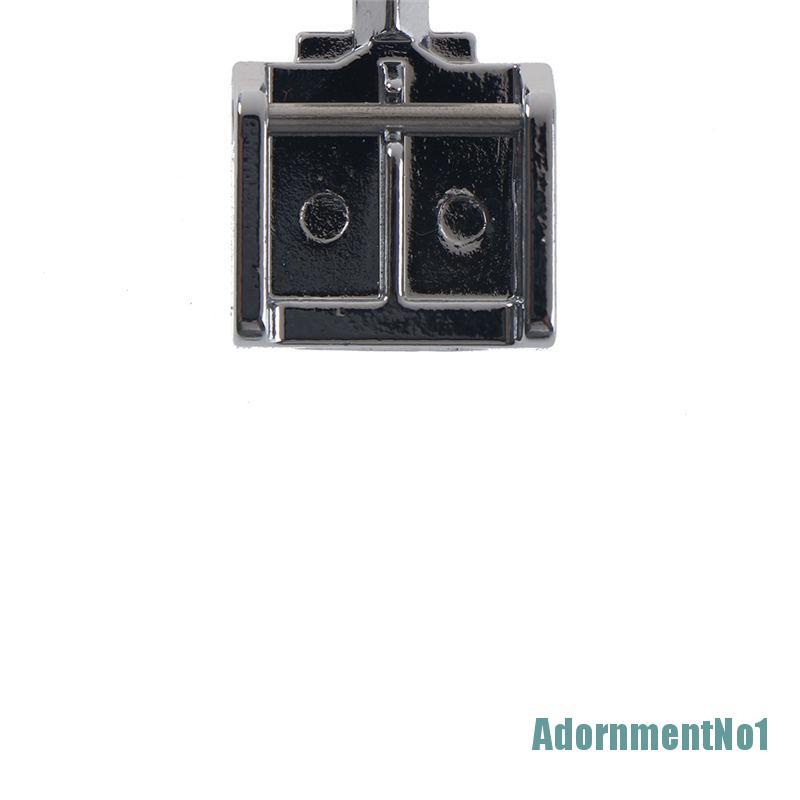 (AdornmentNo1) Presser Foot / Sepatu Mesin Jahit 2 Sisi Bahan Metal