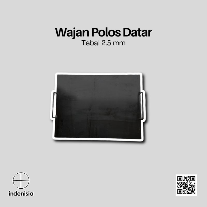 [Polos Datar-2MM] Wajan Roti Bakar / Wajan Kebab / Wajan Kebab Mini / Wajan Burger / Plat Roti Bakar