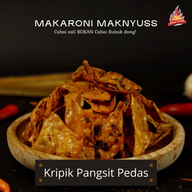 

Kripik Pangsit Pedas