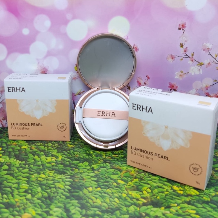 ERHA luminous pearl BB cushion spf 40 pa++