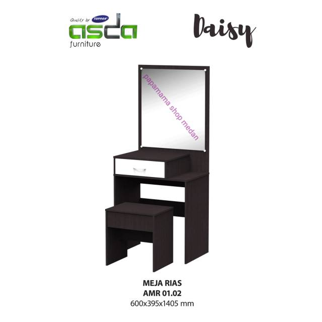 Meja Rias Minimalis - tipe Daisy  Asda by Toppan Furniture - Medan