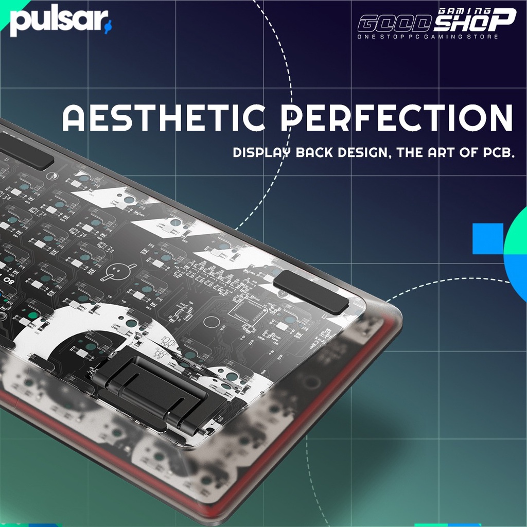 Pulsar Custom TKL ANSI BAREBONE RGB -  Mechanical Gaming Keyboard