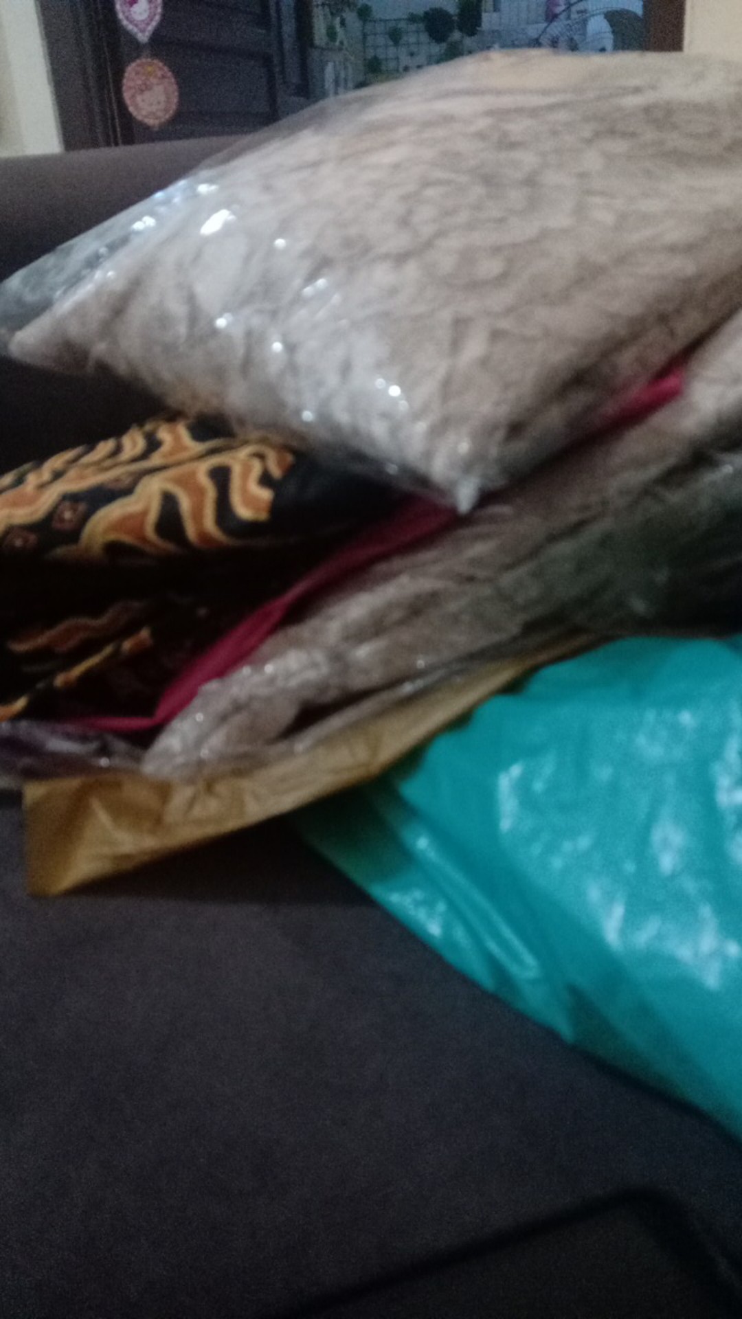 (ori 4 Varian Warna) Batik Couple Kartika 2595 Gamis Kebaya Modern Motif Kelabang Batiksumberurip