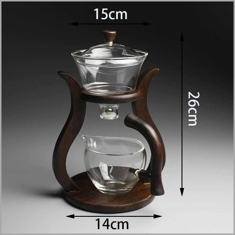 Pitcher Pembuat Teh Tradisional Infuser Teapot Kaca Borosilicate Glass