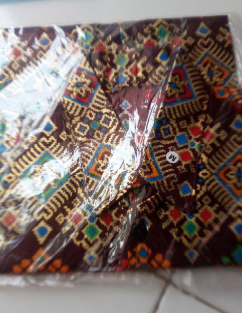 Bg - Batik Couple Keluarga Arabella / Couple Gamis Family / Seragam Pesta / Monalisa Syarii Busui