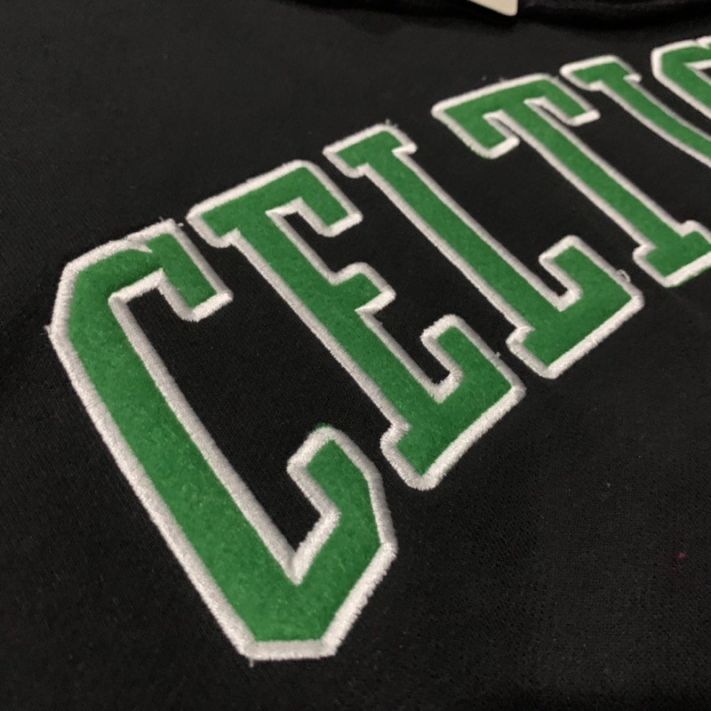 Sweater Hoodie NBA Celtics By Mitchell &amp; Ness Fulltag &amp; Lebel