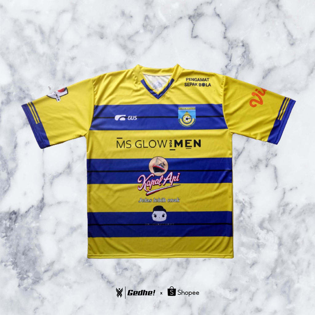 Jersey Gresik United Free Custom Nama & Nopung