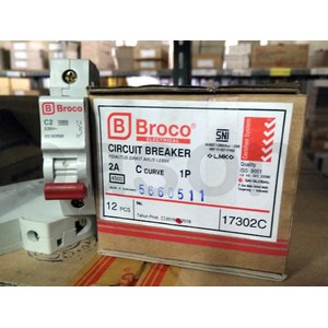 BROCO MCB 2A - 1P 17302C