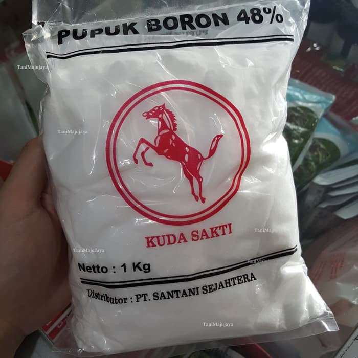 Pupuk Boron/Borate 48% Kuda Sakti 1 KG Santani