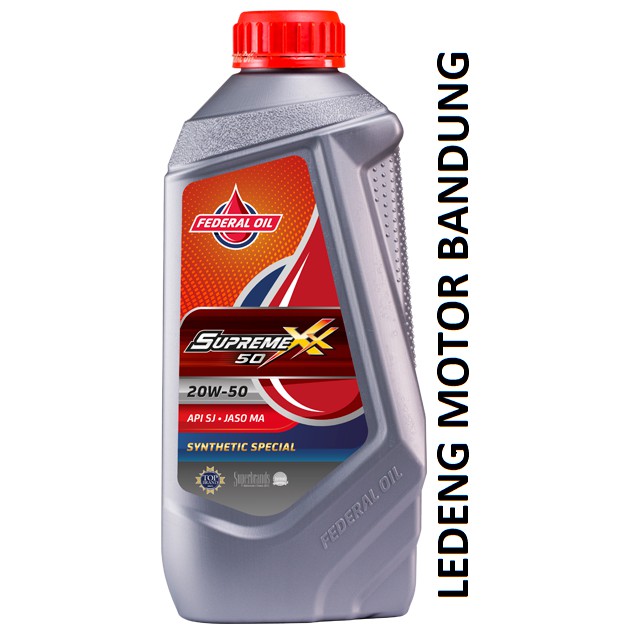 Oli Federal Supreme XX  API SJ Jaso MA Motor Bebek 800ml