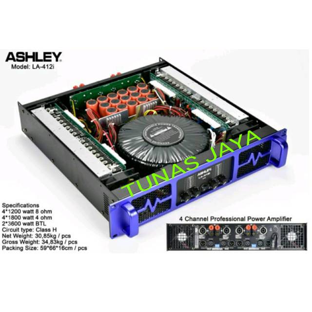 POWER ASHLEY LA 412 I ASHLEY LA412I
