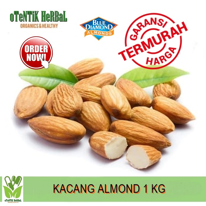 KACANG ALMOND 1 KG