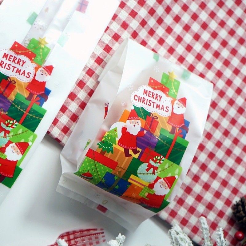 NANA PLASTIK COOKIES NATAL MERRY CHRISTMAS PACKAGING LUCU UNIK PS-02